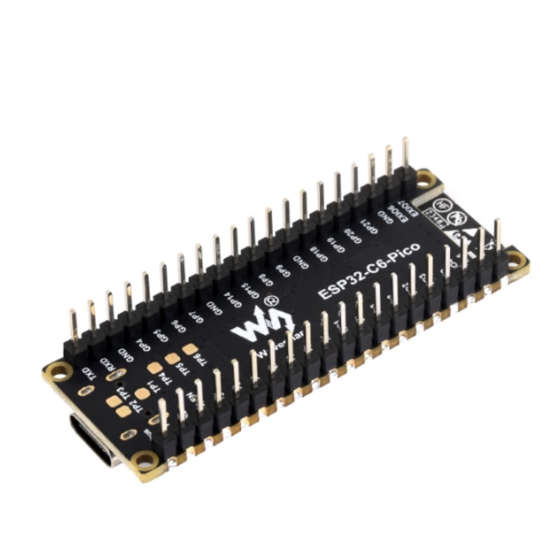 ESP32-C6-Pico-M з паяними контактами